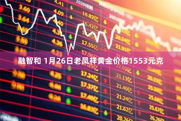 融智和 1月26日老凤祥黄金价格1553元克